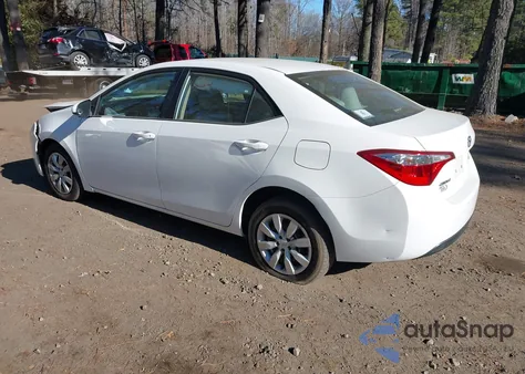 2015 Toyota Corolla Le z USA, uszkodzony, nr VIN 2T1BURHE0FC420115